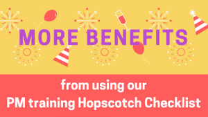 PM training Hopscotch Checklist Flexilern core benefits